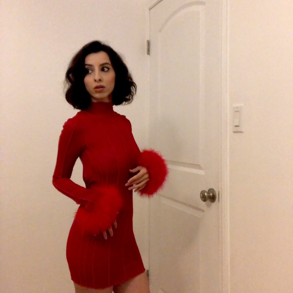 Fanci Club “Silky Dress”